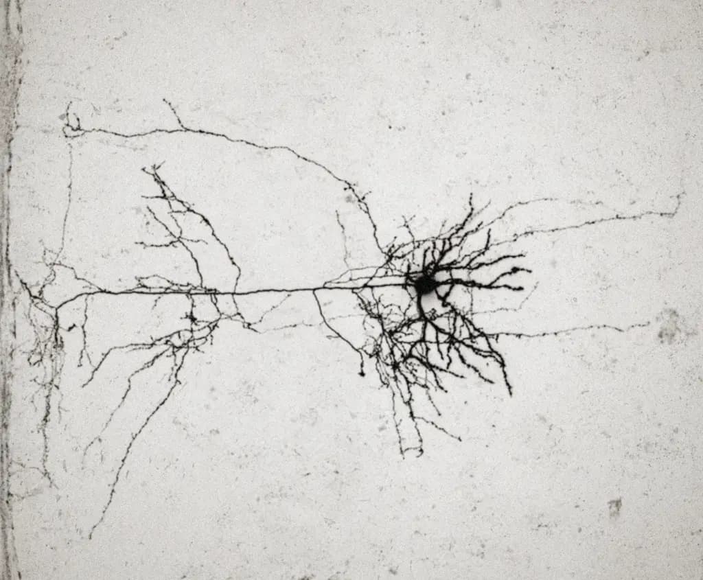 Ilustración de una neurona